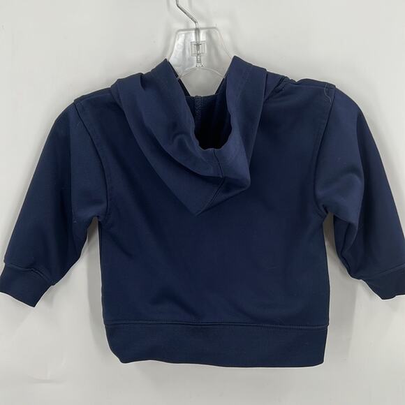 Seahawks NFL Apparel Toddler Kids Navy Blue Hoody with Front Pouch Size 2 t - Picture 6 of 11